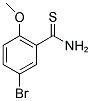 5-BROMO-2-METHOXYBENZENECARBOTHIOAMIDE Struktur