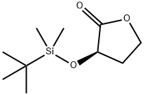 (+)-(3R)-3-[(TERT-BUTYL(DIMETHYL)SILYL)OXY]DIHYDROFURAN-2(3H)-ONE Struktur