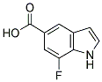 7-FLUORO-INDOLE-5-CARBOXYLIC ACID Struktur