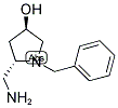 (2S, 4R)-2-AMINOMETHYL-1-BENZYL-PYRROLIDINE-4-OL Struktur