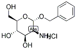 BENZYL-3-AMINO-3-DEOXY-ALPHA-D-MANNOPYRAOSIDE HYDROCHLORIDE Struktur