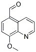 8-METHOXY-QUINOLINE-5-CARBALDEHYDE Struktur