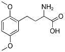 2-AMINO-4-(2,5-DIMETHOXY-PHENYL)-BUTYRIC ACID Struktur