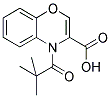 4-(2,2-DIMETHYLPROPANOYL)-4H-1,4-BENZOXAZINE-3-CARBOXYLIC ACID Struktur