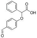 2-(4-FORMYLPHENOXY)-2-PHENYLACETIC ACID Struktur