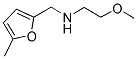 (2-METHOXY-ETHYL)-(5-METHYL-FURAN-2-YLMETHYL)-AMINE Struktur