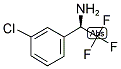 (1R)-1-(3-CHLOROPHENYL)-2,2,2-TRIFLUOROETHYLAMINE Struktur