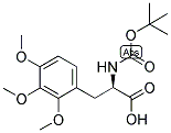 (R)-2-TERT-BUTOXYCARBONYLAMINO-3-(2,3,4-TRIMETHOXY-PHENYL)-PROPIONIC ACID Struktur