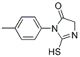 2-MERCAPTO-3-(4-METHYLPHENYL)-3,5-DIHYDRO-4H-IMIDAZOL-4-ONE Struktur