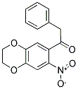 1-(7-NITRO-2,3-DIHYDRO-BENZO[1,4]DIOXIN-6-YL)-2-PHENYL-ETHANONE Struktur