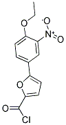 5-(4-ETHOXY-3-NITROPHENYL)-2-FUROYL CHLORIDE Struktur