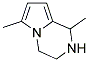 1,6-DIMETHYL-1,2,3,4-TETRAHYDROPYRROLO[1,2-A]PYRAZINE Struktur