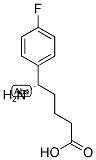 (S)-5-AMINO-5-(4-FLUORO-PHENYL)-PENTANOIC ACID Struktur