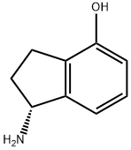 (R)-1-AMINO-INDAN-4-OL Struktur