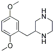 2-(2,5-DIMETHOXY-BENZYL)-PIPERAZINE Struktur