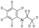 N-ETHYLANILINE-D11 Struktur