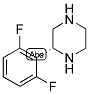 (R)-2-(2,6-DIFLUORO-PHENYL)-PIPERAZINE Struktur