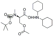 BOC-D-MESER(AC)-OH DCHA Struktur