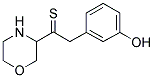 3-HYDROXYPHENYLTHIOACETYLMORPHOLIDE Struktur