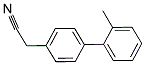 (2'-METHYL[1,1'-BIPHENYL]-4-YL)ACETONITRILE Struktur