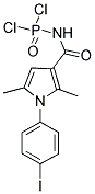 [1-(4-IODOPHENYL)-2,5-DIMETHYL-1H-PYRROL-3-YL]CARBONYLPHOSPHORAMIDIC DICHLORIDE Struktur