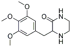 3-(3,4,5-TRIMETHOXY-BENZYL)-PIPERAZIN-2-ONE Struktur