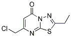 7-(CHLOROMETHYL)-2-ETHYL-5H-[1,3,4]THIADIAZOLO[3,2-A]PYRIMIDIN-5-ONE Struktur