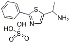 (2-PHENYL-THIAZOL-5-YL)-ETHYLAMINE HYDROGEN SULFATE Struktur