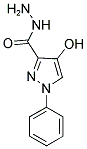 4-HYDROXY-1-PHENYL-1H-PYRAZOLE-3-CARBOHYDRAZIDE Struktur