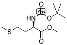 (R)-2-TERT-BUTOXYCARBONYLAMINO-4-METHYLSULFANYL-BUTYRIC ACID METHYL ESTER Struktur