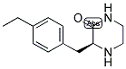 (S)-3-(4-ETHYL-BENZYL)-PIPERAZIN-2-ONE Struktur