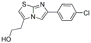 2-[6-(4-CHLORO-PHENYL)-IMIDAZO[2,1-B]THIAZOL-3-YL]-ETHANOL Struktur