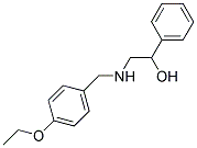 2-((4-ETHOXYBENZYL)AMINO)-1-PHENYLETHANOL Struktur