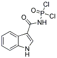 1H-INDOL-3-YLCARBONYLPHOSPHORAMIDIC DICHLORIDE Struktur