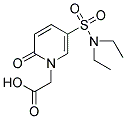 [5-[(DIETHYLAMINO)SULFONYL]-2-OXOPYRIDIN-1(2H)-YL]ACETIC ACID Struktur