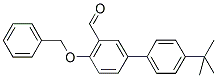 4-(BENZYLOXY)-4'-TERT-BUTYL[1,1'-BIPHENYL]-3- CARBALDEHYDE Struktur