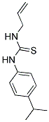 N-ALLYL-N'-(4-ISOPROPYLPHENYL)THIOUREA Struktur