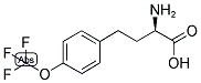 (R)-2-AMINO-4-(4-TRIFLUOROMETHOXY-PHENYL)-BUTYRIC ACID Struktur