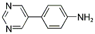 4-(5-PYRIMIDINYL)ANILINE Struktur