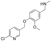 1-(4-[METHOXY]-3-METHOXYPHENYL)-N-METHYLMETHANAMINE Struktur