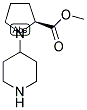 (S)-1-PIPERIDIN-4-YL-PYRROLIDINE-2-CARBOXYLIC ACID METHYL ESTER Struktur