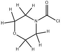 4-MORPHOLINE-D8-CARBONYL CHLORIDE Struktur