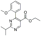 ETHYL-2-ISOPROPYL-4-(2-METHOXYPHENYL)-5-PYRIMIDINE CARBOXYLATE Struktur