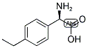 (R)-AMINO-(4-ETHYL-PHENYL)-ACETIC ACID Struktur