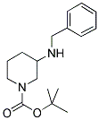 3-BENZYLAMINO-PIPERIDINE-1-CARBOXYLIC ACID TERT-BUTYL ESTER Struktur