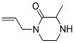 1-ALLYL-3-METHYLPIPERAZIN-2-ONE Struktur