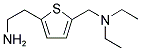 2-(5-[(DIETHYLAMINO)METHYL]-2-THIENYL)ETHANAMINE Struktur