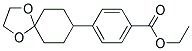 4-(1,4-DIOXASPIRO[4,5]DEC-8-YL)-BENZOIC ACID ETHYL ESTER Struktur