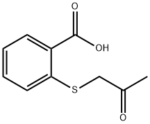 2-[(2-OXOPROPYL)THIO]BENZOIC ACID Struktur