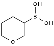 TETRAHYDROPYRAN-3-BORONIC ACID Struktur